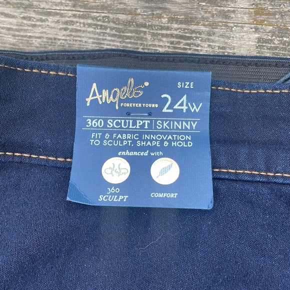 NWT Angels Forever Young Womens 360 Sculpt Skinny Jeans - Picture 4 of 11